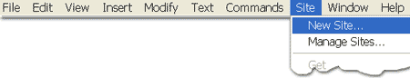 dreamweaver site